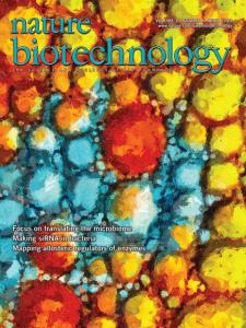 Angelina Vick On April Cover Of Nature Biotechnology